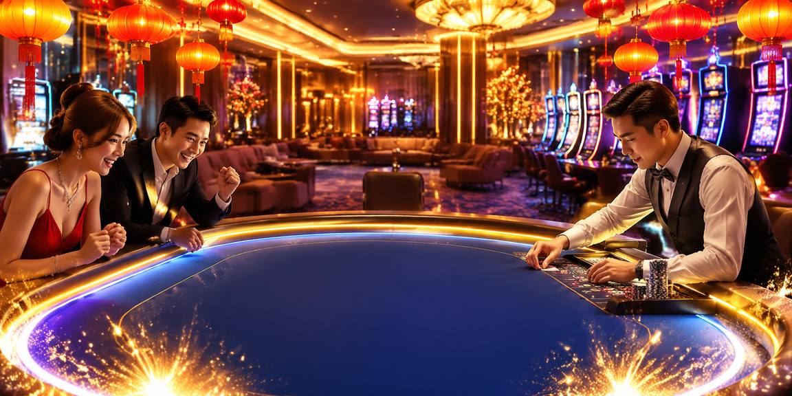 Baccarat, Roulette dan Blackjack Dengan Dealer Nyata